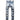 Men's Holes Patchwork Straight Leg Slim Fit Ripped Streetwear Denim Jeans  -  GeraldBlack.com