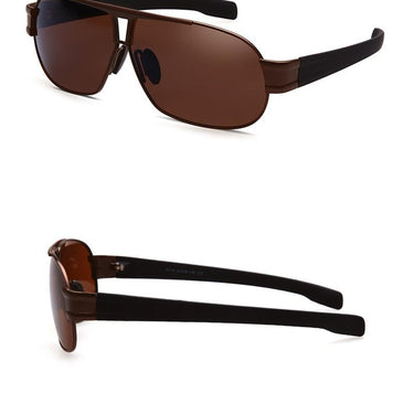 Men's Internal Blue Coating Mirror UV400 Polarized Driving Sunglasses - SolaceConnect.com