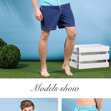 Men's Loose Fit Board Shorts for Beach Surfing Swimming Water Sports - SolaceConnect.com