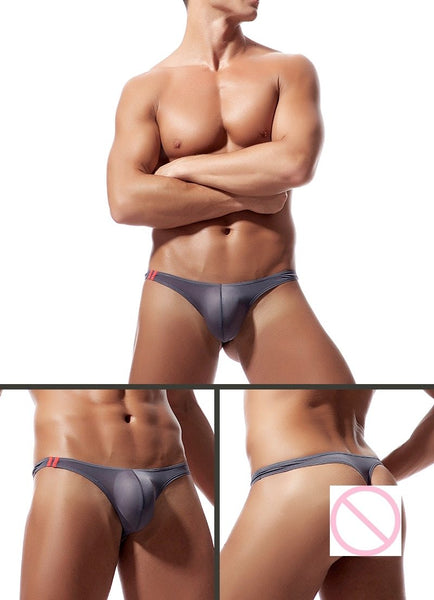 Men's Low Rise Transparent Erotic Penis Pouch G String Thongs - SolaceConnect.com