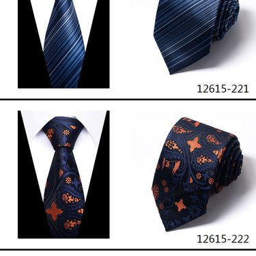 Men's Luxurious Designer Silk Printed Formal Clothing Wedding Neck Tie  -  GeraldBlack.com