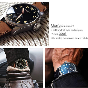 Men's Luxury Casual Automatic Mechanical Waterproof Sports Watches - SolaceConnect.com