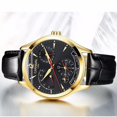 Men's Luxury Design Energy Display Automatic Stainless Steel Watches - SolaceConnect.com