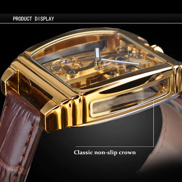 Men's Luxury Royal Transparent Automatic Mechanical Waterproof Watch  -  GeraldBlack.com