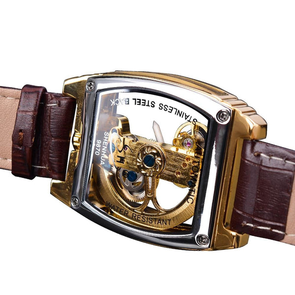 Men's Luxury Royal Transparent Automatic Mechanical Waterproof Watch  -  GeraldBlack.com