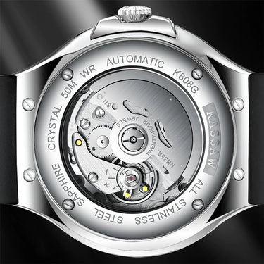 Men's Luxury Stainless Steel Japan Nh35 Self-Winding Mechanical Wristwatch  -  GeraldBlack.com