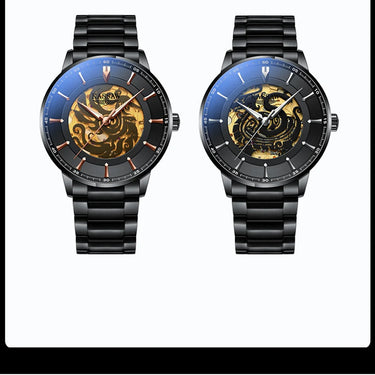 Men's Luxury Stainless Steel Sapphire Crystal Automatic Mechanical Watches  -  GeraldBlack.com