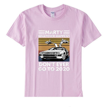 Men's Marty Whatever Happens Don't Ever Go To 2020 Printed T-shirt  -  GeraldBlack.com