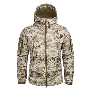 Men's Military US Army Tactical Sharkskin Softshell Autumn Winter Jacket  -  GeraldBlack.com