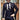 Men's Navy Blue Peaked Lapel Tuxedo Wedding Three Piece Suit  -  GeraldBlack.com