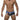Men's Nylon Solid Color Low Waist Surf Board Swimwear Briefs with Pocket - SolaceConnect.com