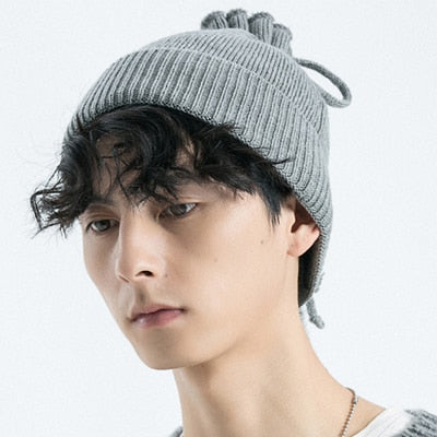 Men's Outdoor Fashion Warm Winter Knitted Free Size Pocket Beanies  -  GeraldBlack.com