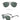 Men's Pilot Style Aluminum Frame HD Polarized UV400 Sunglasses  -  GeraldBlack.com