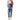 Men's Plus Size Ankle Length Denim Overalls Ripped Crop Jeans with Pocket  -  GeraldBlack.com