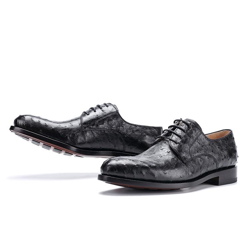 Men's Pointed Toe Lace Up Luxury Leather Shoes for Casual Party Formal - SolaceConnect.com