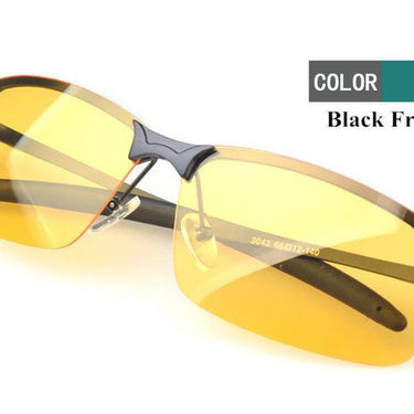 Men's Polarized Goggles Sunglasses for Fishing & Driving with Night Vision - SolaceConnect.com