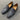 Men's Polka Dot Pattern Authentic Stingray Leather Round Toe Loafers  -  GeraldBlack.com