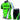 Men's Pro Cycling Jersey set Neon Green MTB Racing Bike Clothes Summer Mountain Bicycle Clothing  -  GeraldBlack.com