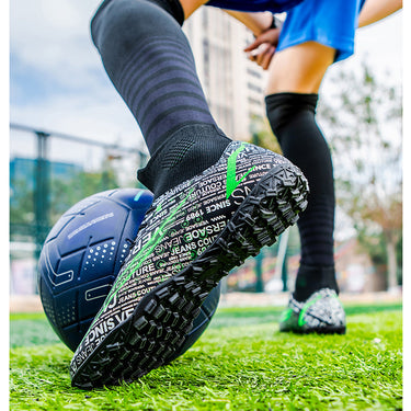 Men's Professional Cleats Artificial Grass Ground Breathable Soccer Shoes  -  GeraldBlack.com