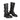 Men's Punk Style Cowboy Genuine Leather Round Toe Knee-high Boots  -  GeraldBlack.com