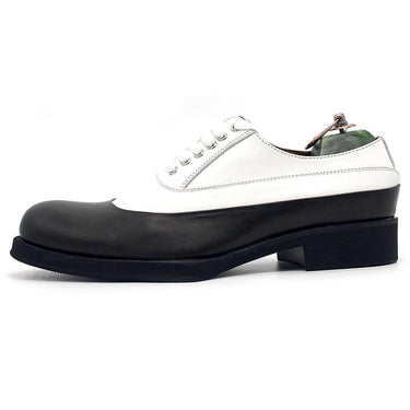 Men's Real Cow Leather Lace Up Formal Derby Shoes for Wedding - SolaceConnect.com