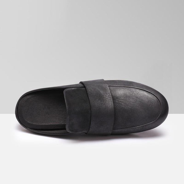 Men's Real Leather Summer Casual Style Slip On Sandals for Outdoor  -  GeraldBlack.com