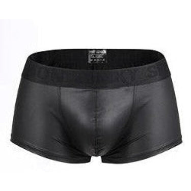 Men's Sexy Snake Skin Convex Low Open-Front Crotchless Underwear  -  GeraldBlack.com
