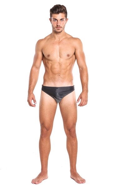 Men's Sexy Spandex Polyester Swimming Briefs Low Rise Beach Swimwear - SolaceConnect.com