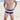 Men's Sexy Waist Boxer Mosaic Striped Short Swimming Suit with Pocket  -  GeraldBlack.com