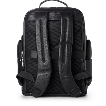 Men's Soft Genuine Leather Large Capacity Business Laptop Travel Backpack  -  GeraldBlack.com