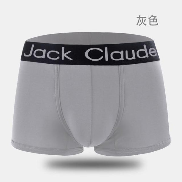 Men's Solid Spandex Pouch Sheath Sheer Boxers Panties Underwear Underpants - SolaceConnect.com