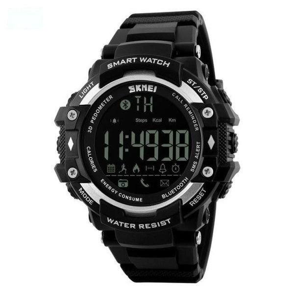 Men's Sports Reminder Pedometer Calories Bluetooth Smart Watch Wristband  -  GeraldBlack.com