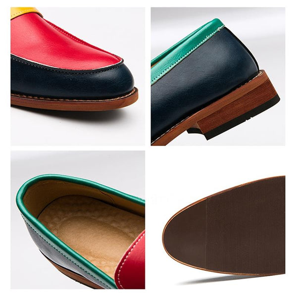 Men's Spring Shoes Sweat-Absorbent Low Heel Dress Shoes  -  GeraldBlack.com