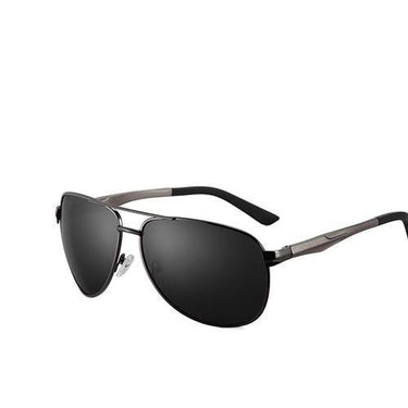 Men's Square Design Aluminium Polarized Driving Travel Sunglasses - SolaceConnect.com
