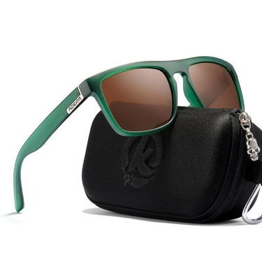Men's Square Polarized and UV400 Protection Translucent Sunglasses  -  GeraldBlack.com