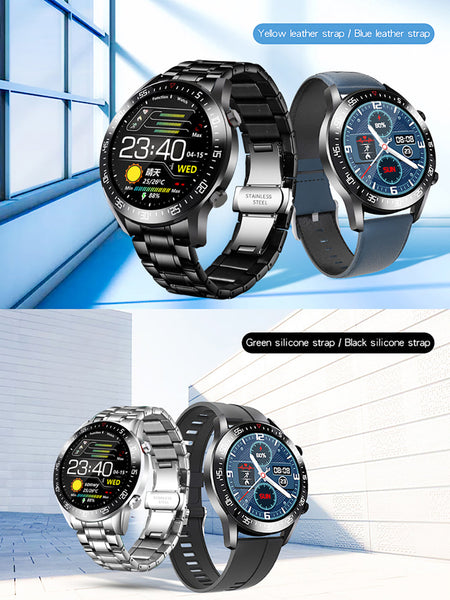 Men's Steel Band Digital Luminous Auto Date LED Display Smart Watch  -  GeraldBlack.com
