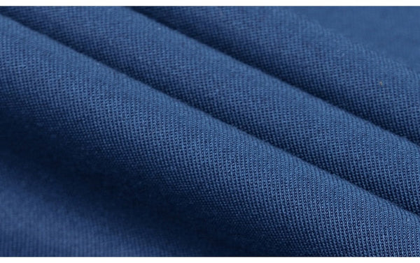 Men's Striped Soft Bamboo-fiber Anti-wrinkle Pocket-less Long Sleeve Shirt  -  GeraldBlack.com