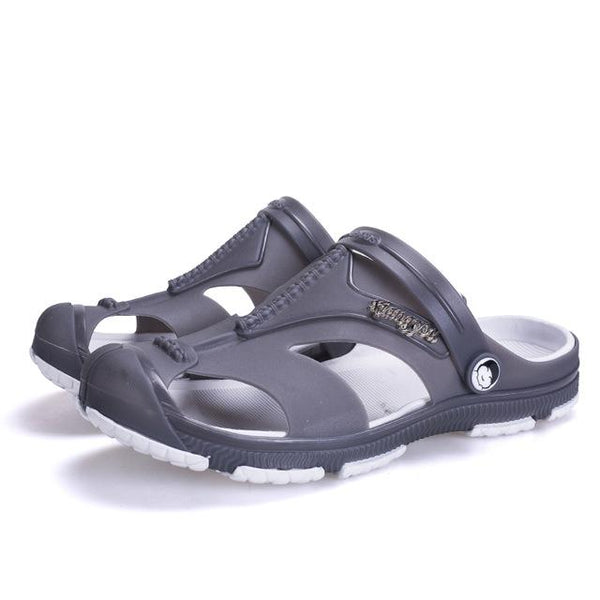Men's Summer Fashion Casual Rubber Flip Flops Sandals for Beachwear - SolaceConnect.com
