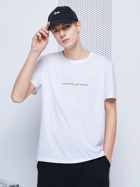 Men's Summer Fashion Comfortable Cotton O-Neck Short Sleeve T-shirt  -  GeraldBlack.com