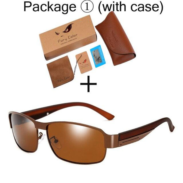 Men's Summer Fashion HD Polarized UV400 Driving Sunglasses - SolaceConnect.com