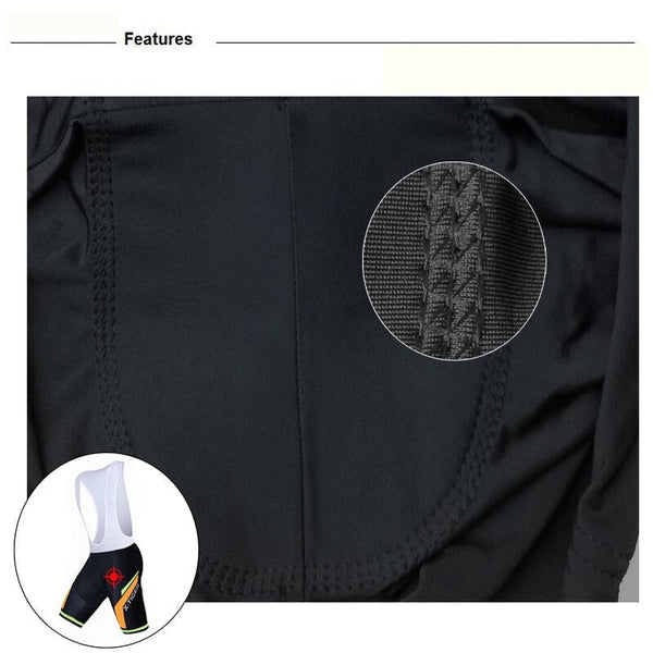 Men's Summer Fashion Short Sleeve Cycling Polyester Sportswear Suit Jersey Set  -  GeraldBlack.com
