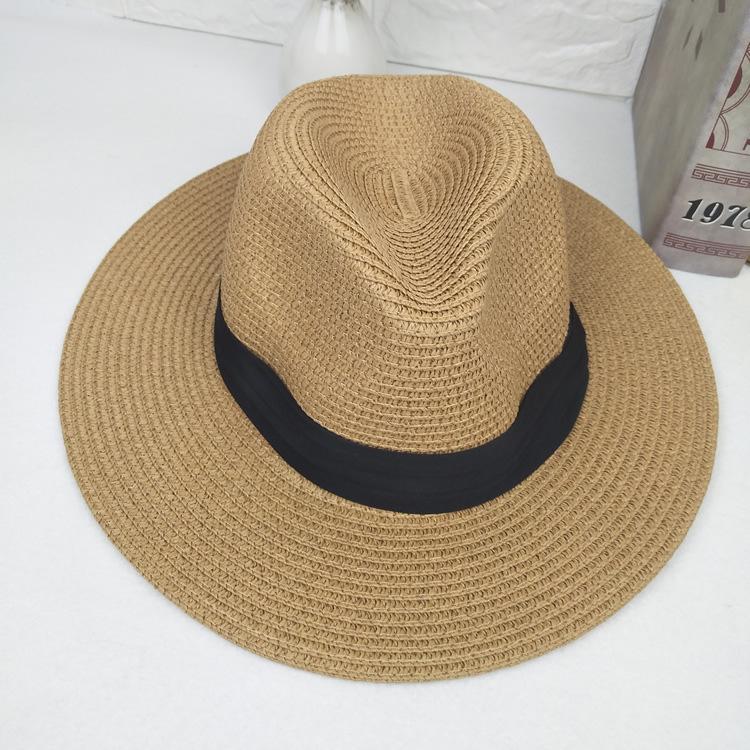 Men's Summer Leisure Solid Color European & American Sunscreen Hat  -  GeraldBlack.com