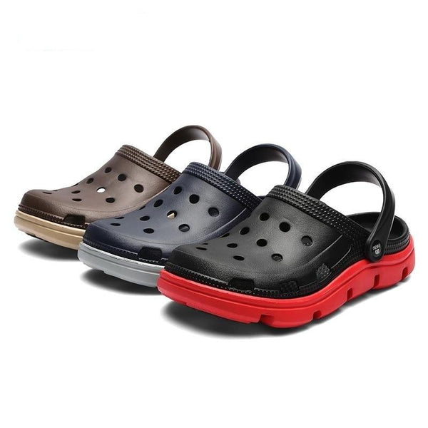 Men's Summer Outdoor Barefoot Breathable Mules Clogs Water Sandals  -  GeraldBlack.com