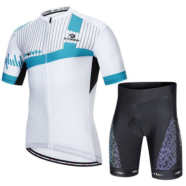 Men's Summer UV protection Sponge Pants Pad Breathable Cycling Set  -  GeraldBlack.com