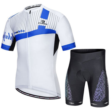 Men's Summer UV protection Sponge Pants Pad Breathable Cycling Set  -  GeraldBlack.com