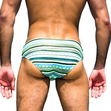 Men's Swimming Boxer Shorts Trunks Swimwear Briefs with Tropical Print  -  GeraldBlack.com
