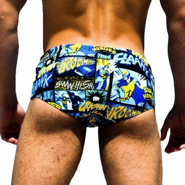Men’s Swimming Boxer Trunks and Surf Board Swim Shorts with Low Waist - SolaceConnect.com