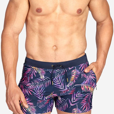 Men's Swimming Trunks Zipper Sexy Beach Short Swimwear Swimsuit Surfing Swim Suit Underpants  -  GeraldBlack.com