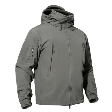 Men's Tactical Softshell Fleece Waterproof Windproof Military Jacket - SolaceConnect.com