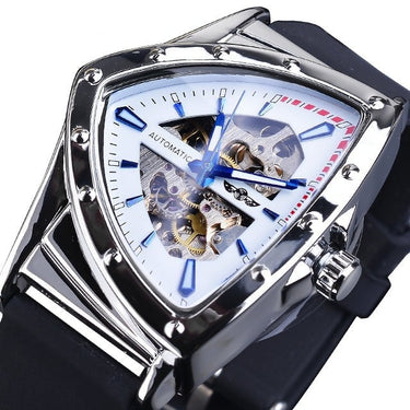 Men's Transparent Mechanical Triangle Automatic Military Wristwatch  -  GeraldBlack.com